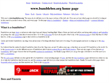 Tablet Screenshot of bumblebee.org