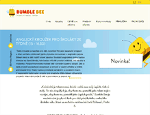 Tablet Screenshot of bumblebee.cz